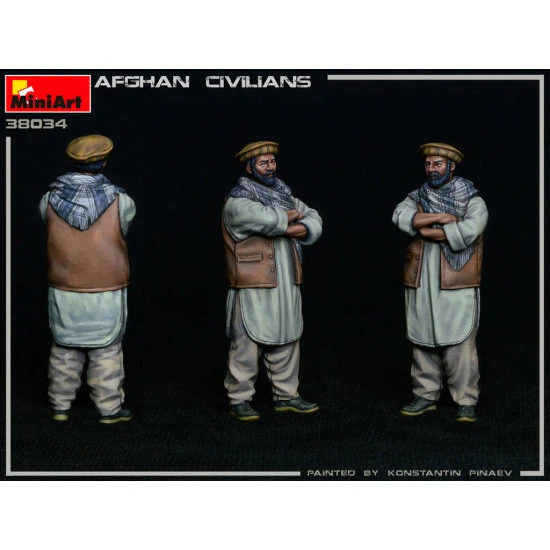 Miniart 38034 - 1/35 Afghan Civilians 5 figures