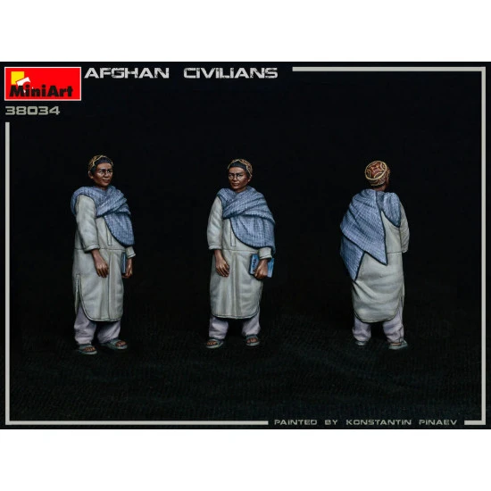 Miniart 38034 - 1/35 Afghan Civilians 5 figures