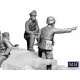 Master Box 35208 - 1/35 German StuG III Crew. WW II era 5 figures