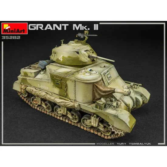 Miniart 35282 - 1/35 American medium tank GRANT Mk. II Plastic Model Kit