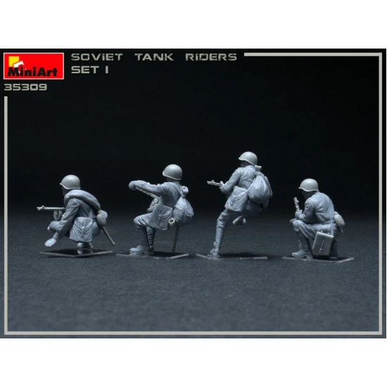 MINIART 35309 1/35 SOVIET INFANTRY TANK RIDERS SET 1