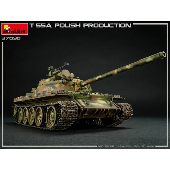 Miniart 37090 - 1/35 WW II T-55A Polish Production Scale Kit