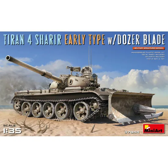 Miniart 37044 - 1/35 Tyrant 4 Sharir of the Early Type with a Dozer Blade Kit