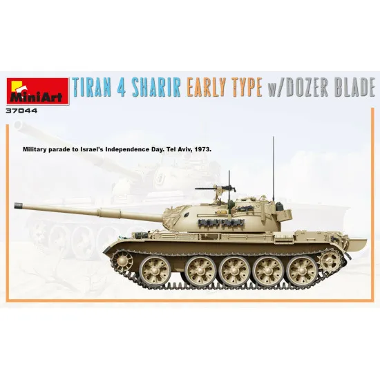 Miniart 37044 - 1/35 Tyrant 4 Sharir of the Early Type with a Dozer Blade Kit