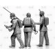 ICM 35902 - 1/35 Chernobyl 2. Fire Fighters (AC-40-137A firetruck + 4 figures + diorama base with background)