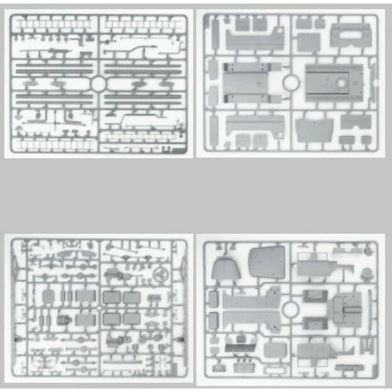 ICM 35902 - 1/35 Chernobyl 2. Fire Fighters (AC-40-137A firetruck + 4 figures + diorama base with background)