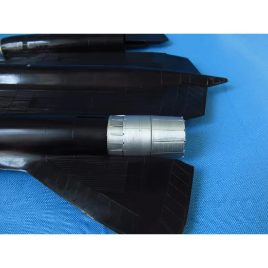 Metallic Details MDR7242 -1/72 - SR-71 Blackbird. Jet nozzles