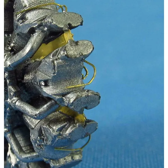 Metallic Details Mdr4854 - 1/48 - Boeing B-17 Flying Fortress Turbochargers - 4 Pcs - Resin Detail
