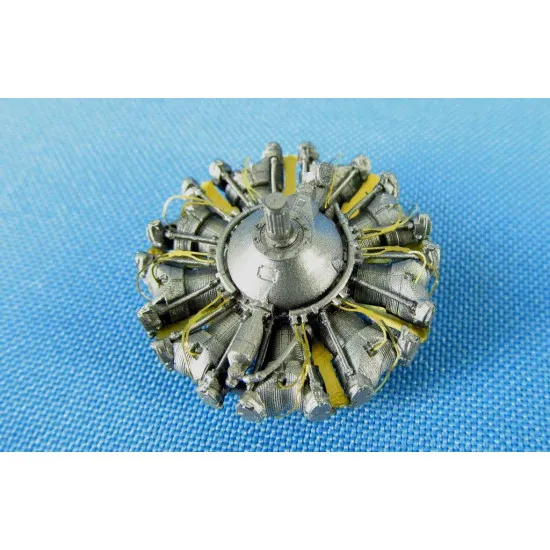 Bundle lot of Metallic Details MDR4854 + MDR4857 1/48 Boeing B-17 Engines + Turbochargers for Revell / Monogram kits