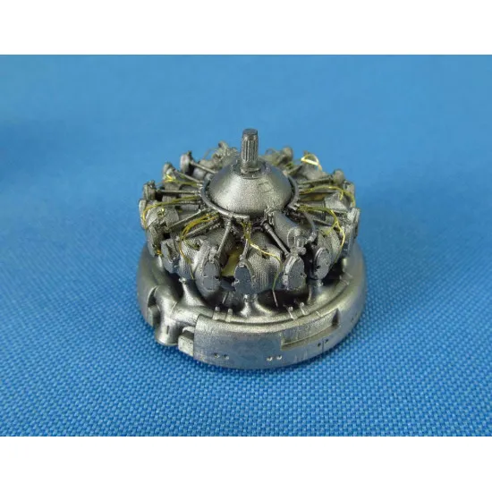 Bundle lot of Metallic Details MDR4854 + MDR4857 1/48 Boeing B-17 Engines + Turbochargers for Revell / Monogram kits