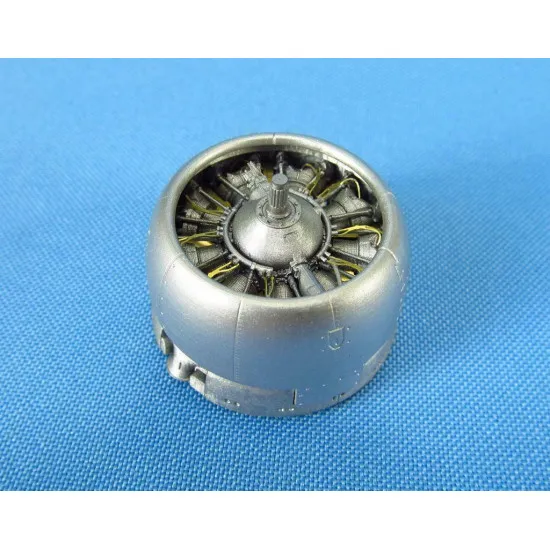 Bundle lot of Metallic Details MDR4854 + MDR4857 1/48 Boeing B-17 Engines + Turbochargers for Revell / Monogram kits