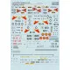Print Scale 72-364 - 1/72 F-16 Fighting Falcon (wet decal for aircraft)