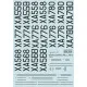 Print Scale 72-370 - 1/72 Gloster Javelin Mk-1 Mk-2 Part 1 (wet decal for aircraft)