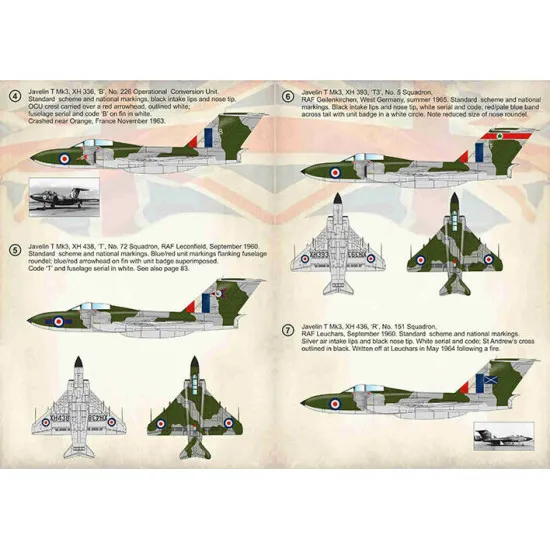 Print Scale 72-371 - 1/72 Gloster Javelin Mk-3 Part 2 (wet decal for aircraft)