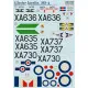 Print Scale 72-374 - 1/72 Gloster Javelin Mk-4 Part 3 (wet decal for aircraft)