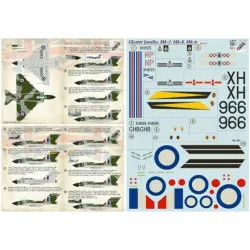 Print Scale 72-376 - 1/72 Gloster Javelin. Part 5 (wet decal for aircraft)