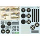 Print Scale 48-175 - 1/48 SM-79 Sparviero in the Spanish Civil War wet decal