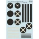 Print Scale 48-175 - 1/48 SM-79 Sparviero in the Spanish Civil War wet decal