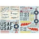 Print Scale 32-029 - 1/32 F-51 Mustang. Units of the Korean War wet decal for aircraft