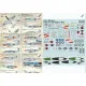 Print Scale 144-022 - 1/144 F-51 Mustang. Units of the Korean War wet decal for aircraft