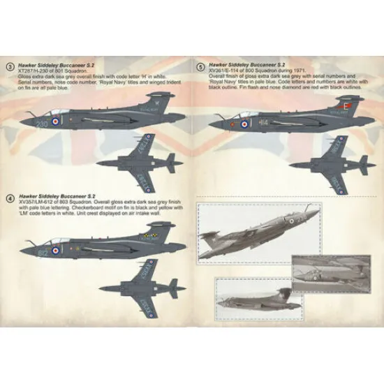 Print Scale 72-401- 1/72 sacle - Hawker Siddeley Buccaneer, Decal for aircraft