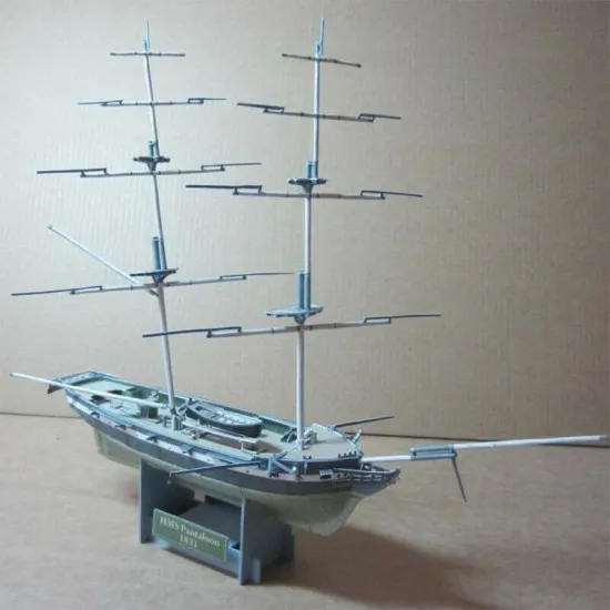 Paper Model Kit Brig Pantaloon 1/200 Orel 271 Navy United Kingdom 1831