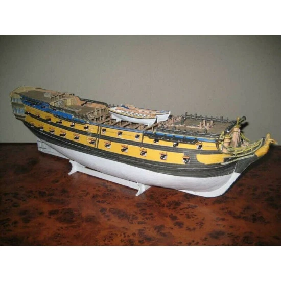 Paper Model Kit HMS battleship IV rank Leopard 1/100 Orel 276 United Kingdom