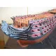 Paper Model Kit Battleship rank Santisima Trinidad 1/100 Orel 286 Navy, Spain, 1795