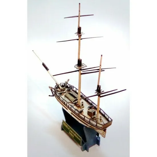 Paper Model Kit Bombardier Ketch Convulsion 1/200 Orel 293 United Kingdom 1804