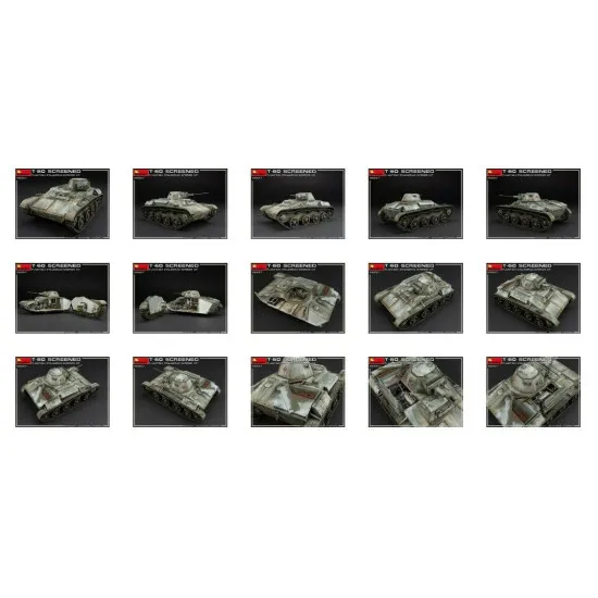 Miniart 35237 - 1/35 - T-60 SCREENED (PLANT NO.264 STALINGRAD) Interior kit