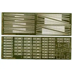 Photo-Etched for Orel 271/1 Brig Pantaloon 1/200 Navy United Kingdom, 1831