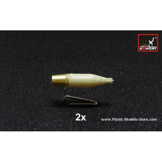 32x57mm UB-32A mod.1968 unguided rocket pod RESIN 1/72 Armory ACA7211a