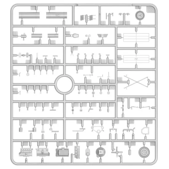 Miniart 38040 - 1/35 TYP 170V LIEFERWAGEN Plastic model kit 122 mm