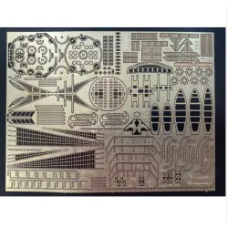 Photo-Etched for Orel 280/1 Steamboat frigate 