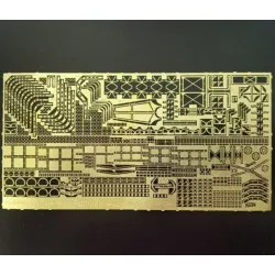 Photo-Etched for Orel 284/1 Armored cruiser Pothuau 1/200 Navy France 1897