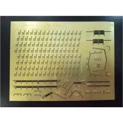 Photo-Etched 288/1 Motor Ship A. Glazunov 1/100 Civil Fleet USSR 1977