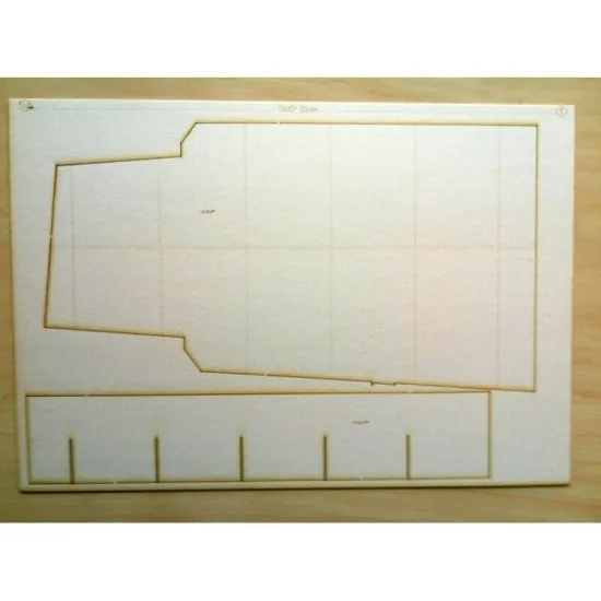 Laser Cutting for Orel 250/2 Heavy aircraft cruiser Kiev 1/200 Navy USSR 1975