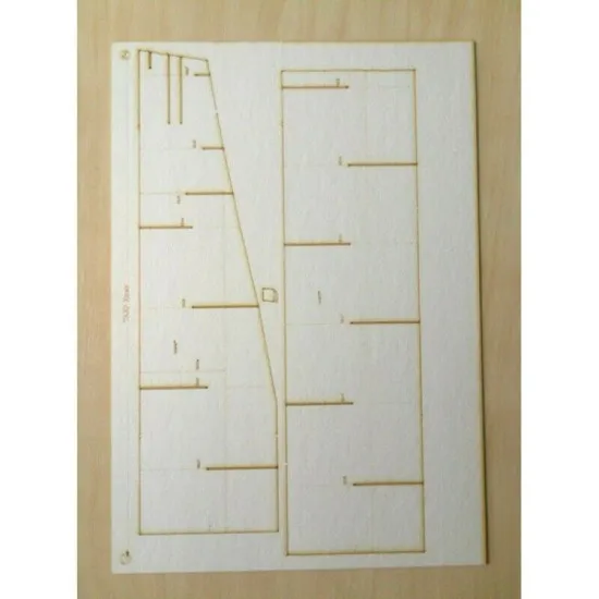Laser Cutting for Orel 250/2 Heavy aircraft cruiser Kiev 1/200 Navy USSR 1975