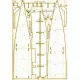 Laser Cutting for Orel 275/2 Armored cruiser Emden 1/200 Navy, Germany, 1909