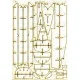 Laser Cutting for Orel 275/2 Armored cruiser Emden 1/200 Navy, Germany, 1909