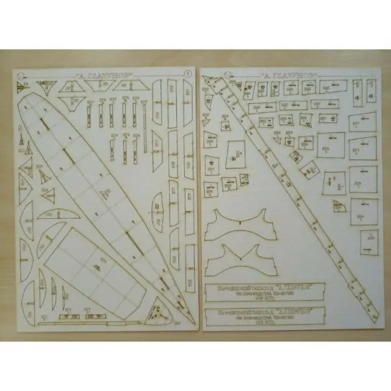 Laser Cutting for Orel 288/2 Motor ship A. Glazunov 1/100 Civil Fleet USSR 1977