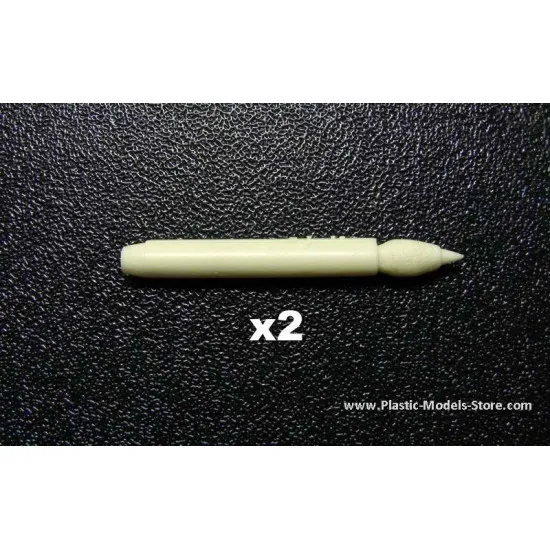 S-25OFM heavy unguided rocket (2pcs) RESIN 1/72 Armory ACA7220