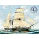 Wooden veneer decks for Orel 290/3 Steamer frying Thundering 1/200 Navy, Russia, 1852