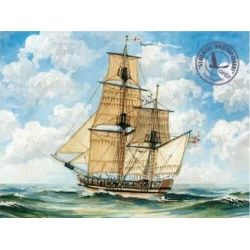 Wooden veneer decks for Orel 293/3 Bombardier ketch Convulsion 1/200 Navy 1804