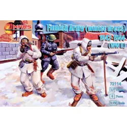 Us Stock Mars Figures 72114 - 1/72 - Finnish Army Winter Dress Ww Ii 37 Figures