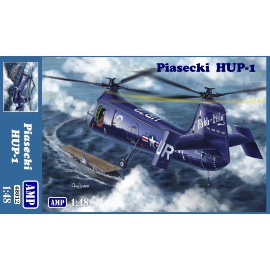 AMP 48-012 - 1/48 - Piasecki HUP-1 plastic model kit