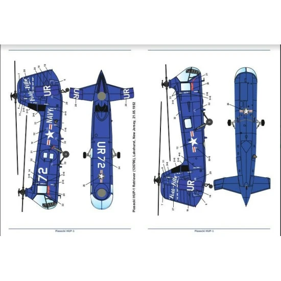 AMP 48-012 - 1/48 - Piasecki HUP-1 plastic model kit