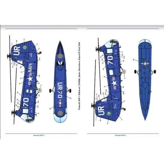 AMP 48-012 - 1/48 - Piasecki HUP-1 plastic model kit