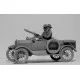 ICM 35668 - 1/35 - Model T 1917 LCP with ANZAC Crew 2 figures Plastic model kit