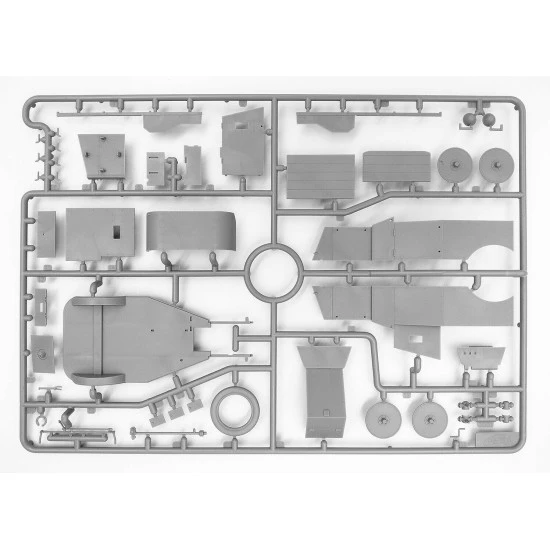 ICM 35669 - 1/35 - Model T RNAS Armoured Car Plastic model kit